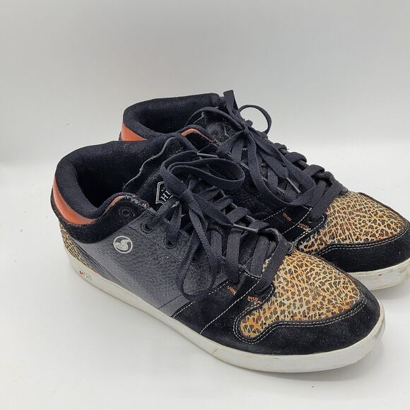 DVS HUF 5 Mid O.I. “Original Intent” Skate sneakers men's Size 12 orange black - Picture 2 of 9